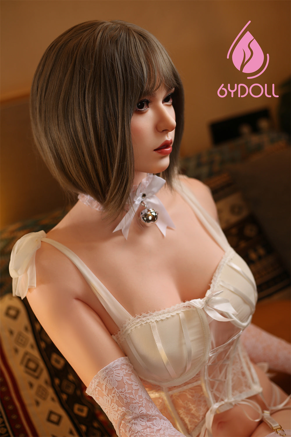 BANQU DOLL Ella 162CM Silicone Implanted Hair Customizable Sex Doll