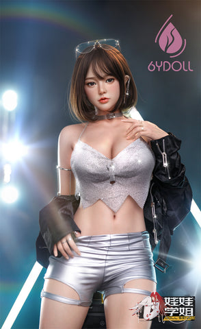 Doll Senior Geji 168 E Cup Big Breast Full Silicone Implanted Hair Customizable Asian Sex Doll