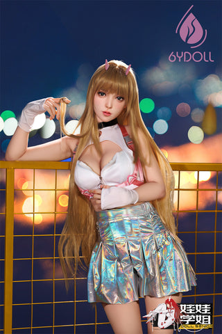 Doll Senior Tianhui 158 E Cup Big Breast Full Silicone Implanted Hair Customizable Asian Sex Doll