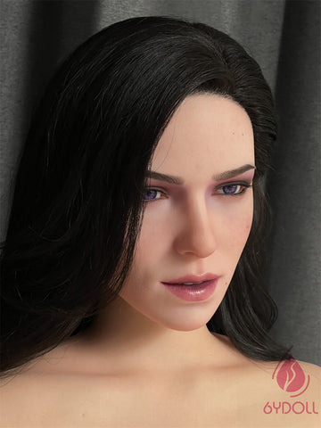 Gamelady Yennefer 168cm/5ft6 E-cup Big Breast Full Silicone Implanted Hair Customizable Blonde White Skin Sex Doll