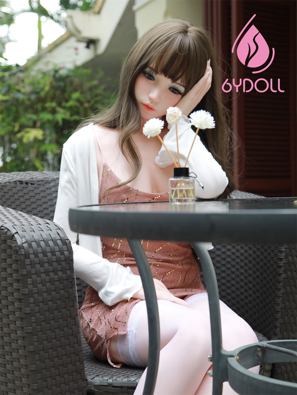 BANQU DOLL Zoe-2 162CM Silicone Implanted Hair Customizable Sex Doll