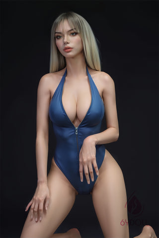 Orange In Martha 165cm/5ft5 D-cup Silicone Blonde White Skin Sex Doll