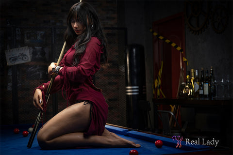 Real Lady Rita 170cm/5ft7 D-cup Full Silicone Implanted Hair Customizable Asian Sex Doll S30