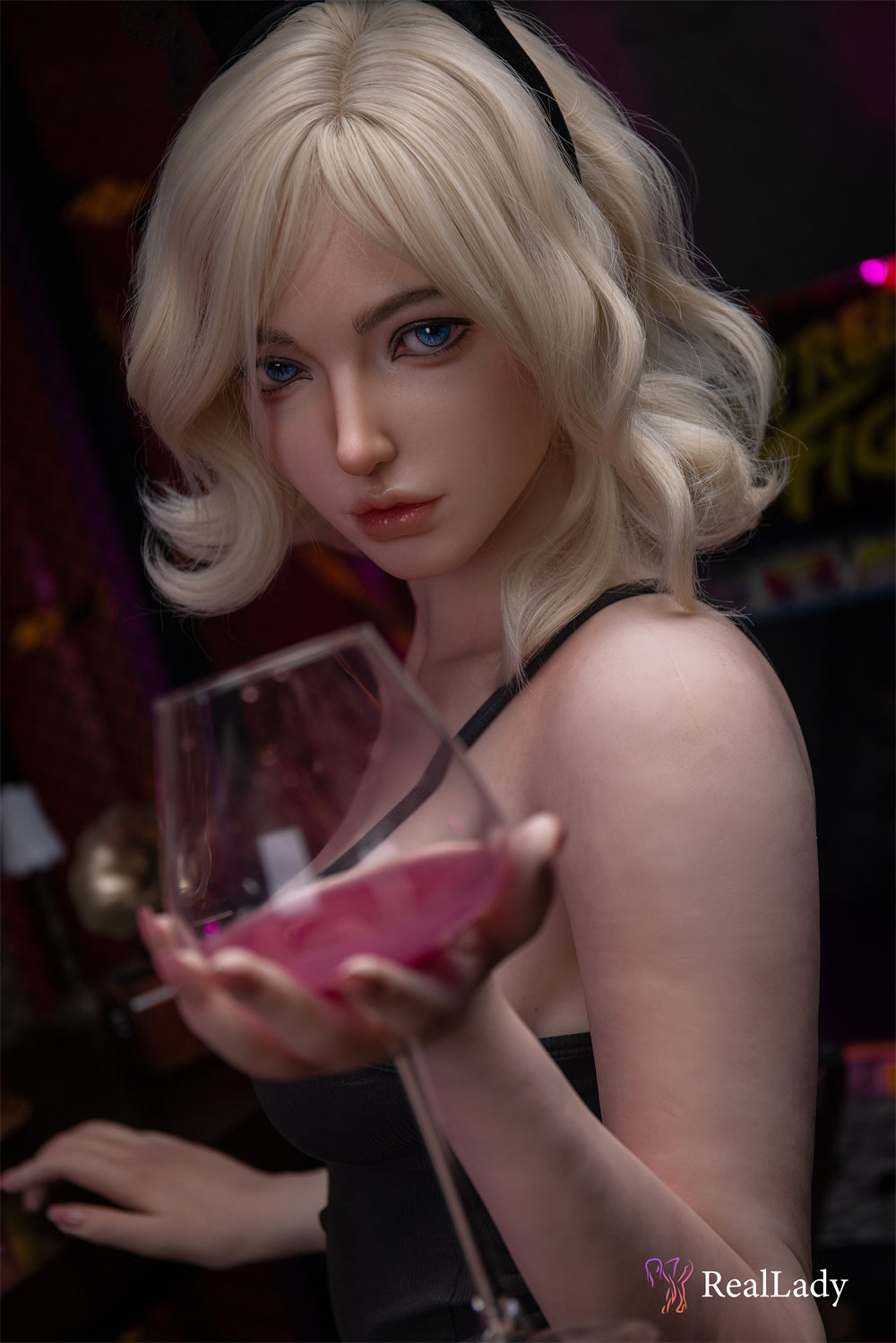 Real Lady Joline 170cm/5ft7 D-cup Full Silicone Implanted Hair Customizable Sex Doll S41