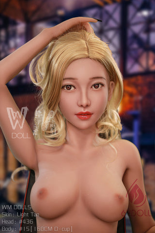 WM Dolls Carl 160cm/5ft3 D-cup TPE Blonde Tan Skin Sex Doll