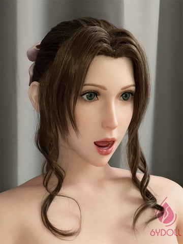 Gamelady Alice 168cm/5ft6 E-cup Big Breast Full Silicone Implanted Hair Customizable Blonde White Skin Sex Doll