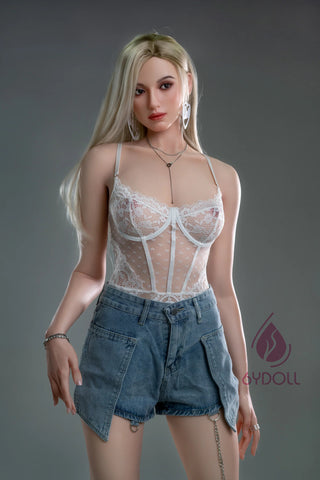 Zelex Zeina 175cm/5ft9 E-cup Big Breast Full Silicone Implanted Hair Customizable Blonde White Skin Sex Doll